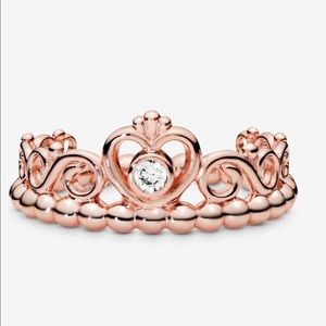 Pandora princess tiara crown ring